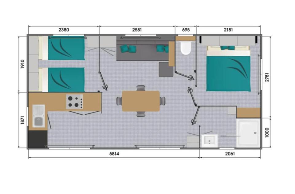 Casita - Mobil Home - Camping - Mobilhome De Particulier Dans Un Camping Ла-Ґард-Френе Екстер'єр фото